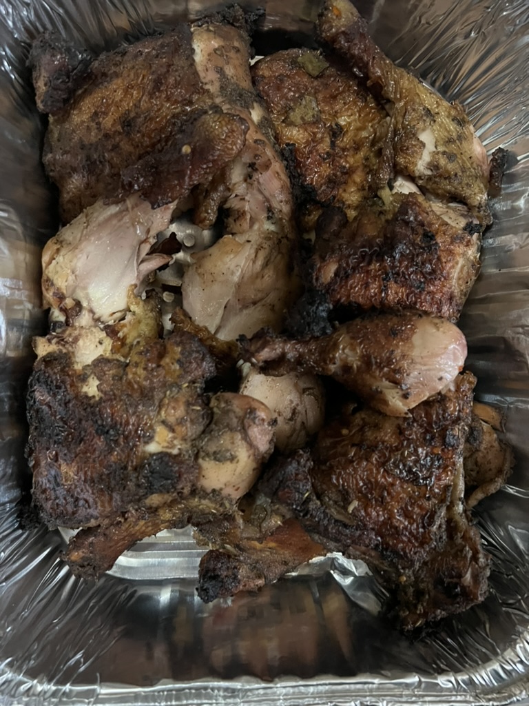 Jerked chicken