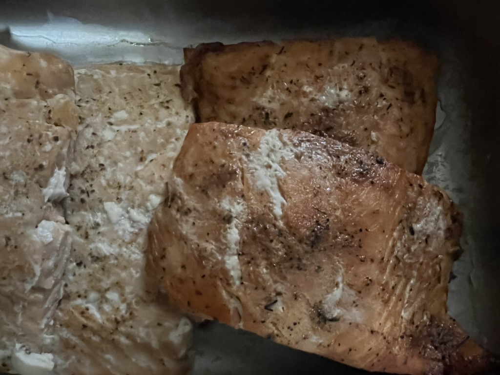 Rosemary salmon